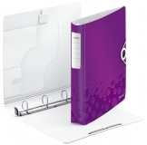 Ringbuch A4 4R D30mm violett met