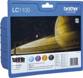 BROTHER LC-1100 Tinte schwarz und dreifa