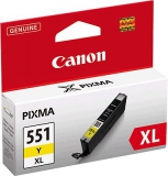 CANON CLI-551XL Y BL Tinte gelb 695 Seit