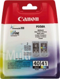 CANON PG-40 / CL-41 Tinte schwarz und fa