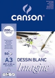 CANSON Skizzenblock Imagine, DIN A3, 200