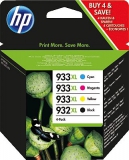 HP 932XL/933XL Tinte schwarz und dreifar