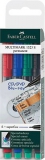 Faber-Castell Folienschreiber 4er Set