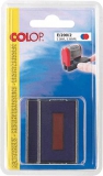 Colop Ersatzkissen 107113 rot/blau VE2