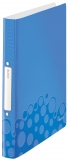 Ringbuch WOW A4 PP 2Ringe Ø 25mm, blau metallic,