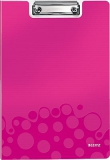 Klemmbrettmappe A4 pink metall