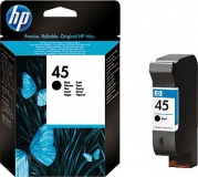 HP NR 45 TINTE BLACK SMALL DESKJET 750C/