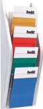 helit Wand-Prospekthalter, DIN A5 hoch,