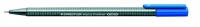 STAEDTLER Fineliner triplus, cyan,