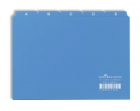 Durable Leitregister  A5q 3650-06 blau