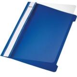 Leitz Plastic-Hefter A5 blau 4