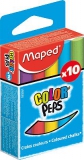 Maped Wandtafelkreide COLOR'PEPS, rund,