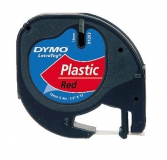 Dymo Etikettenband LetraTag 91223 rot