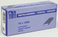 Heftklammern 24/6, verkupfert, 1000 Stüc