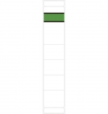 Rückenschild, selbstklebend, kurz/schmal