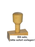 Stempel Eilt sehr sofort v