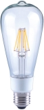 LED-Birne ST64, E27, 7W, dimmbar, 810 lm