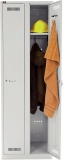 Garderobenschrank LIGHT, 2 Abteile, je 1