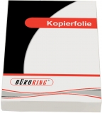 Büroring Kopierfolie, A4, 100my Standard