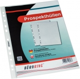 Prospekthülle, DIN A4, farblos, PP-Folie