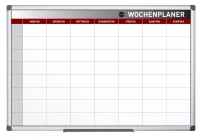 Whiteboard Earth Planer Woche, magnethaf