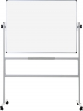 Whiteboard 120 x 90 cm, mobil, drehbare