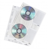 DURABLE CD-HÜLLEN A4 TRANSPARENT INH.5