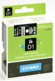 DYMO D1 SCHRIFTBAND 53721 STANDARD WEISS