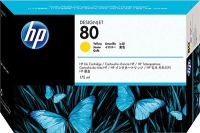 HP NR 80 TINTE YELLOW DESIGNJET 1050C/10