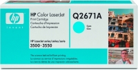 HP Lasertoner Q2671A blau