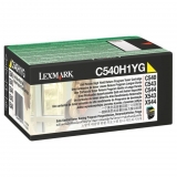 LEX TONER YELLOW PREBATE C 540/543/544 X