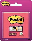 Post-it Super Sticky Notes mohnrot, 76 x