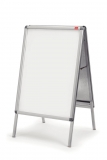 NOBO PLAKATSTÄNDER A2 SILBER 898X482X75M