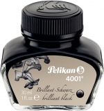 PELIKAN TINTE 4001 IM GLAS BRILLANT-SCHW