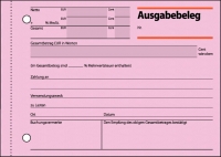 Sigel Ausgabebeleg A6quer AG615