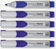 GLasboardmarker 2-3 mm Rundspitze, blau,