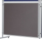 Stellwand Filz 150 x 120 cm grau