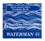 WATERMAN Standard Tintenpatronen, blau,