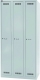 Garderobenschrank LIGHT, 3 Abteile, je 1