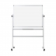 Whiteboard 150 x 120 cm, mobil, drehbare