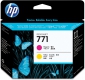 HP NR 771 DRUCKK. MAGENTA/YELL DESIGNJET