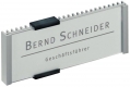 DURABLE TÜRSCHILD SILBER 148,5X52MM