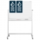 Whiteboard SP, mobil, 2000 x 1000 mm, la