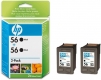 HP Tintenpatrone C9502A schwarz VE=2