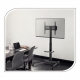 PureMounts® TV Standfuø, mobil, Display 23-55